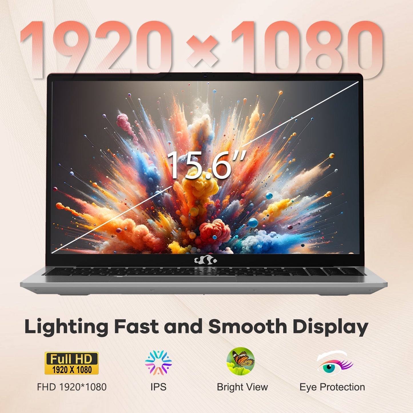TEMELLSAN 15.6 N153 FHD R5 6600H Laptop-Red-1TB