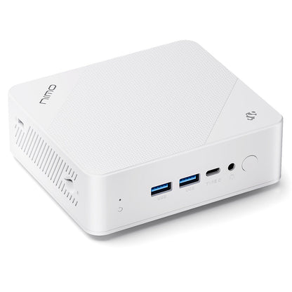 TEMELLSAN Minipc DNB20 (In Macaron) Intel N100 Processor for Home and School - 4GB - 128GB - White
